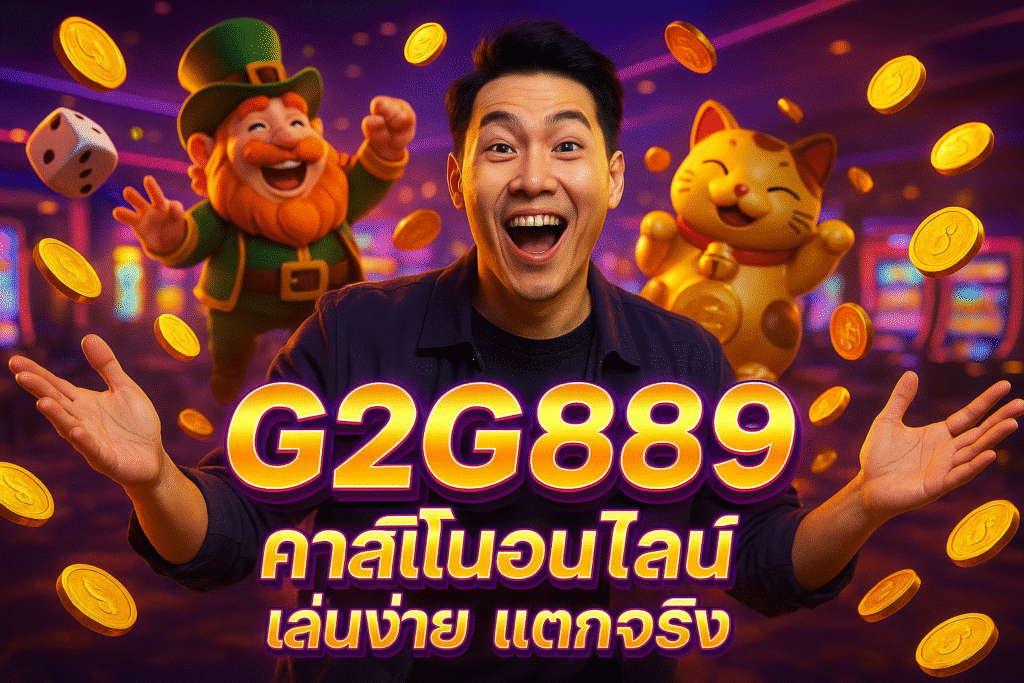 G2G889 คาสิโนออนไลน์ เล่นง่าย แตกจริง