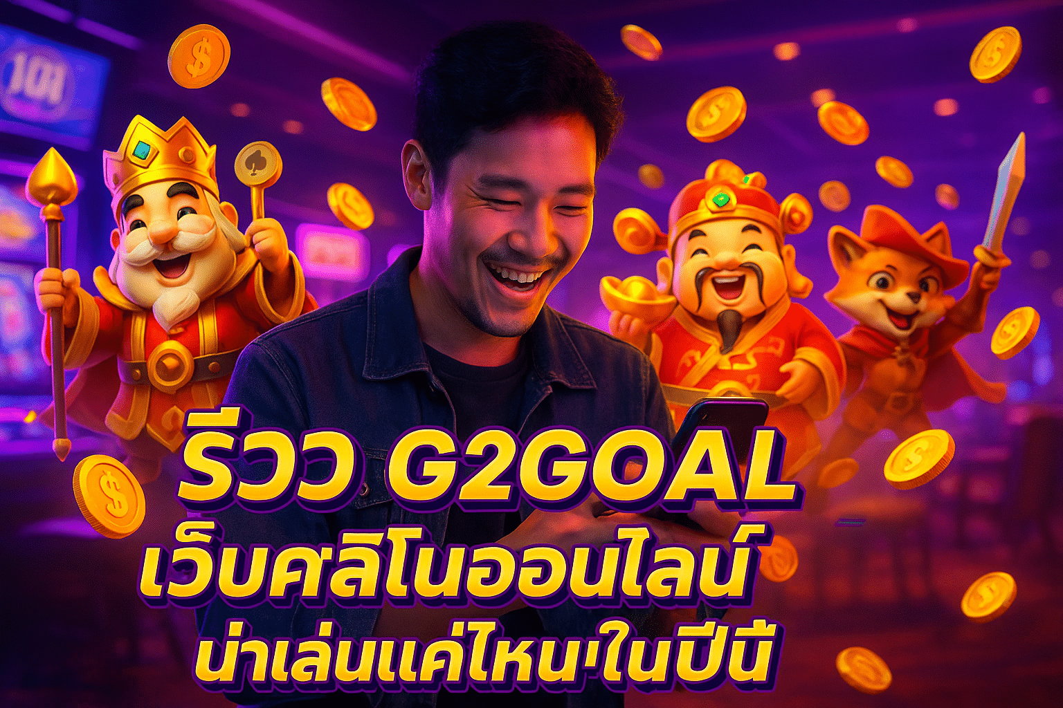 รีวิว G2GOAL เว็บคาสิโนออนไลน์ น่าเล่นแค่ไหนในปีนี้