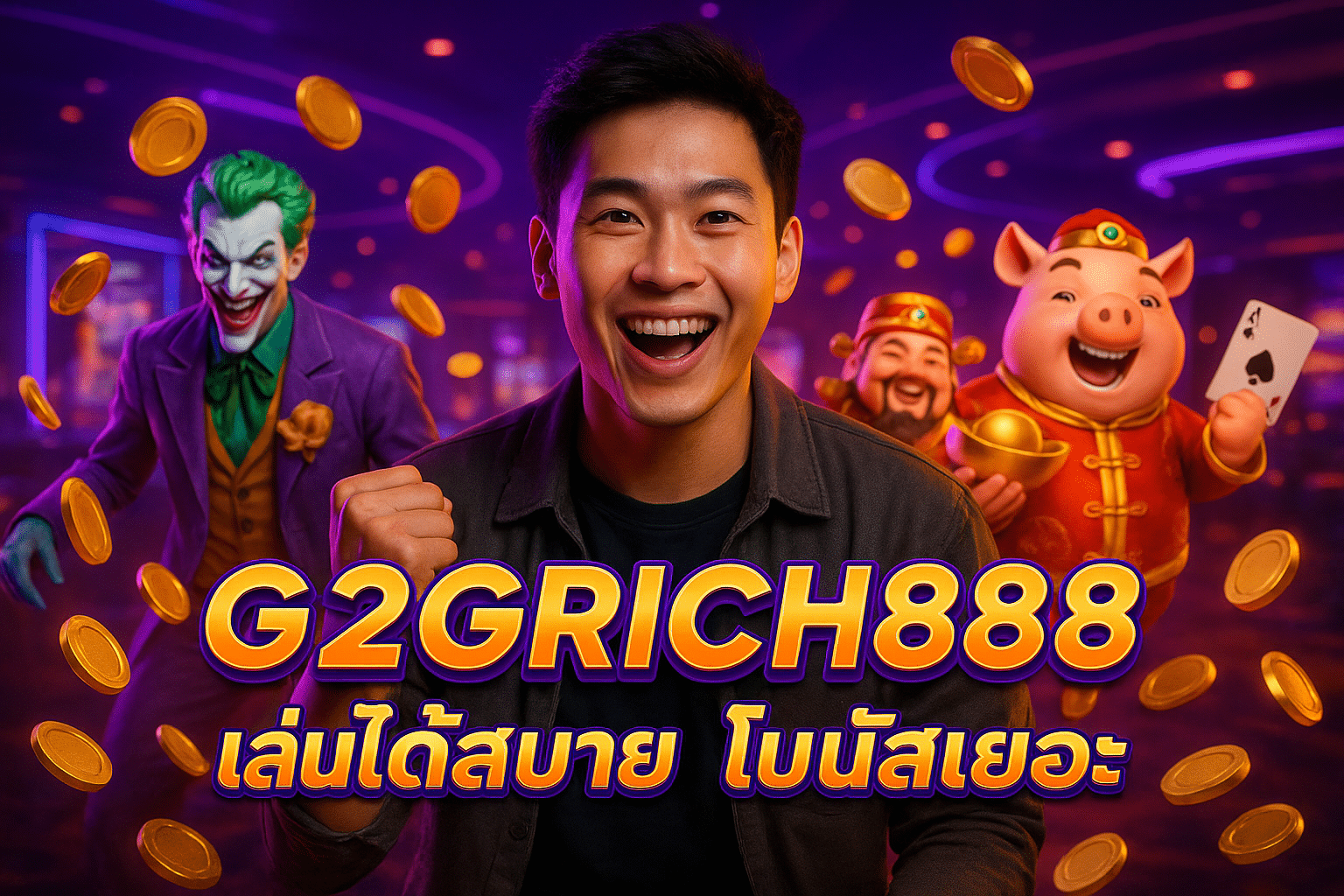 G2GRICH888 เล่นได้สบาย โบนัสเยอะ